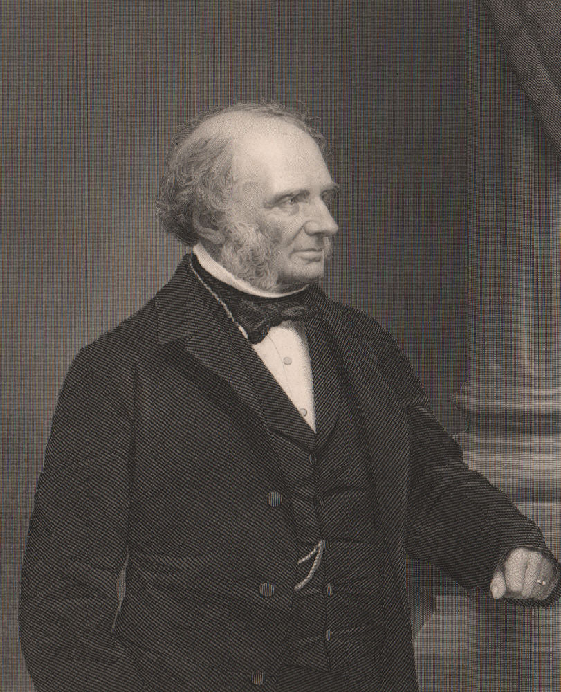 PRIME MINISTER. Earl Russell. Peers 1875 old antique vintage print picture